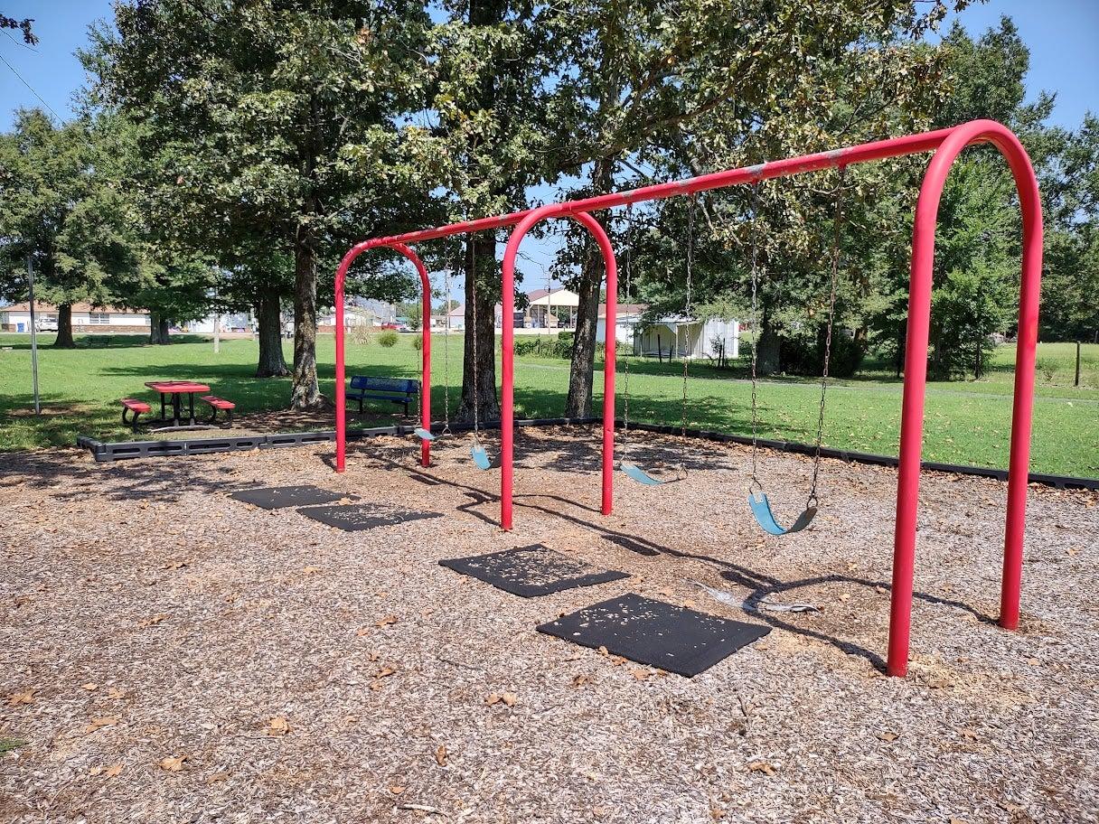 Playground swings