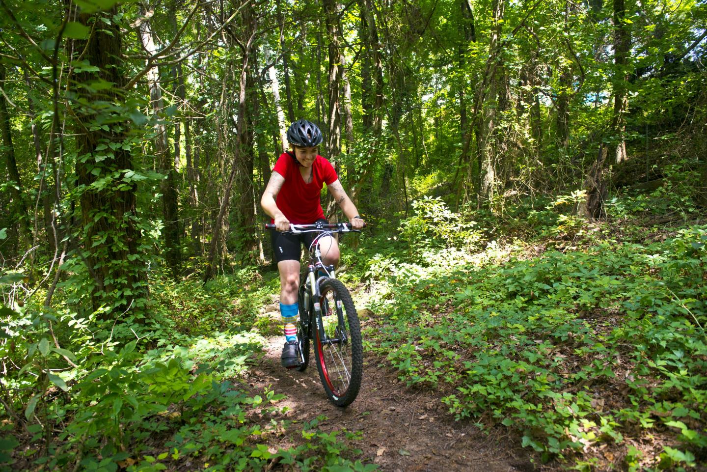 Mountain biking the Ouita Coal Company Trail