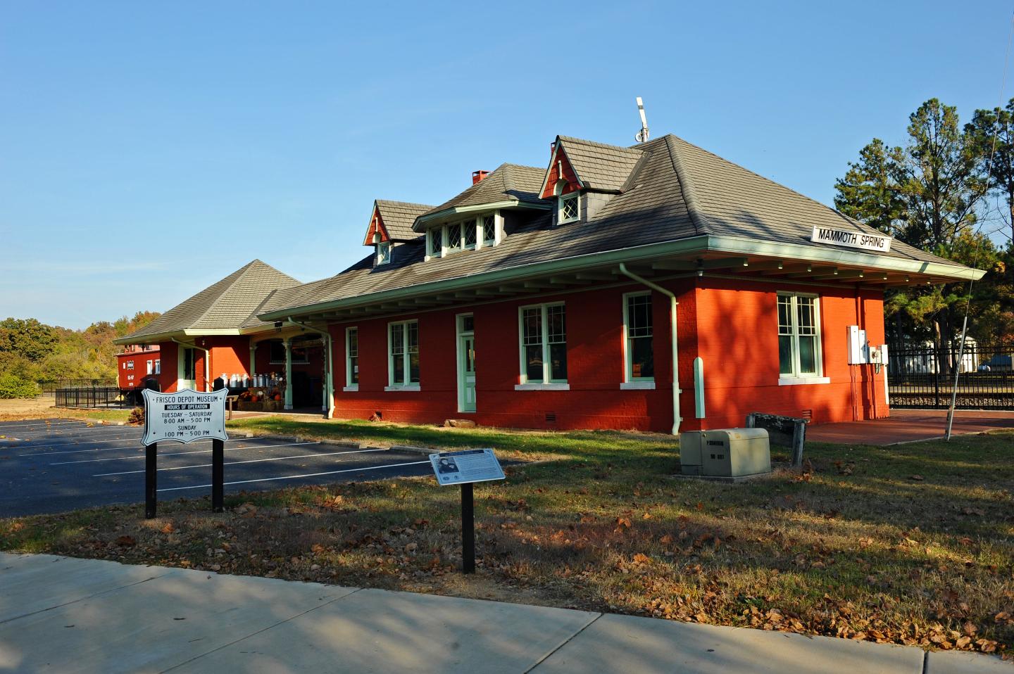 1886 Frisco Depot has been fully restored