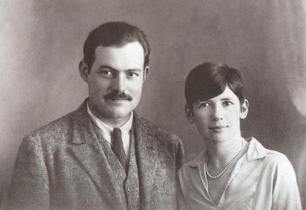 Ernest and Pauline on their wedding day