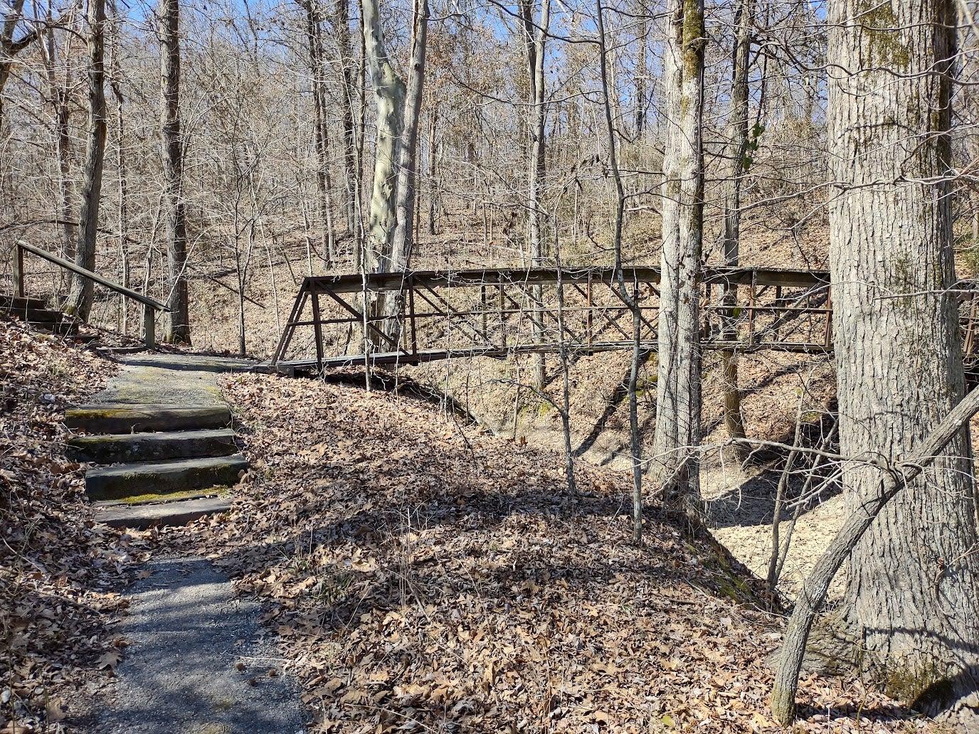 Bridge on trail