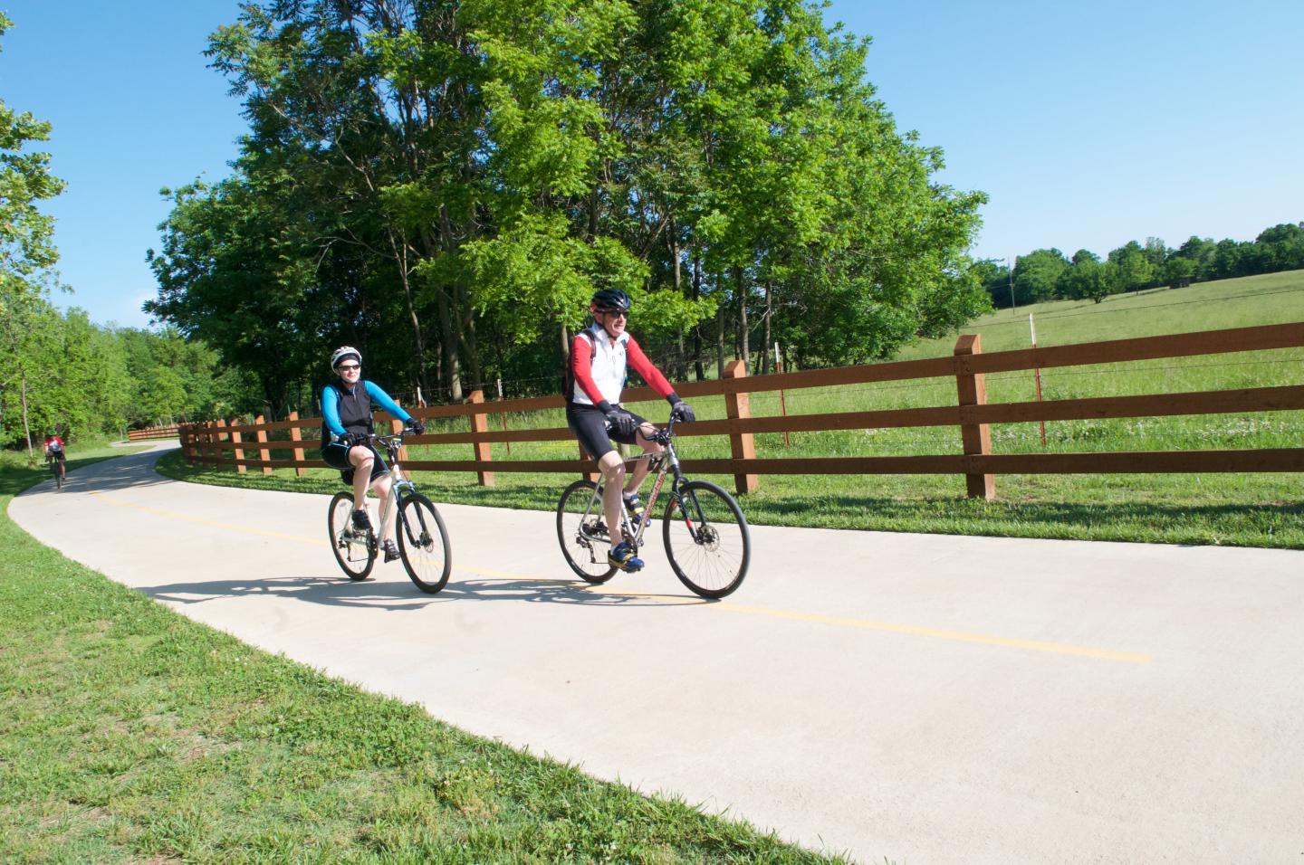 Biking the Razorback Regional Greenway