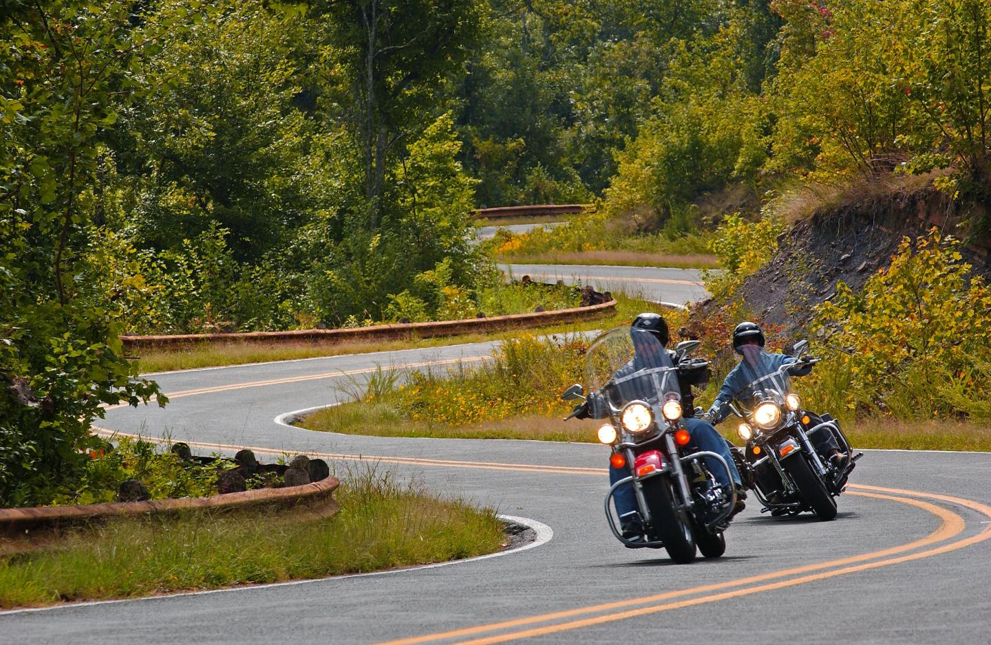 Motorcycles on Talimena Scenic Byway, Motorcycles on Talimena Scenic Byway, A scenic overlook on the Talimena Scenic Byway, A scenic overlook on the Talimena Scenic Byway, Motorcycles on Talimena Scenic Byway, A scenic overlook on the Talimena Scenic Byway