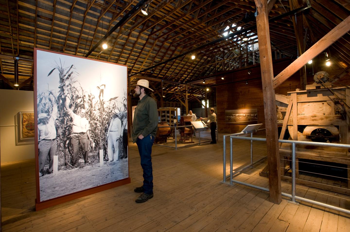 Seed Warehouse No. 5 exhibits