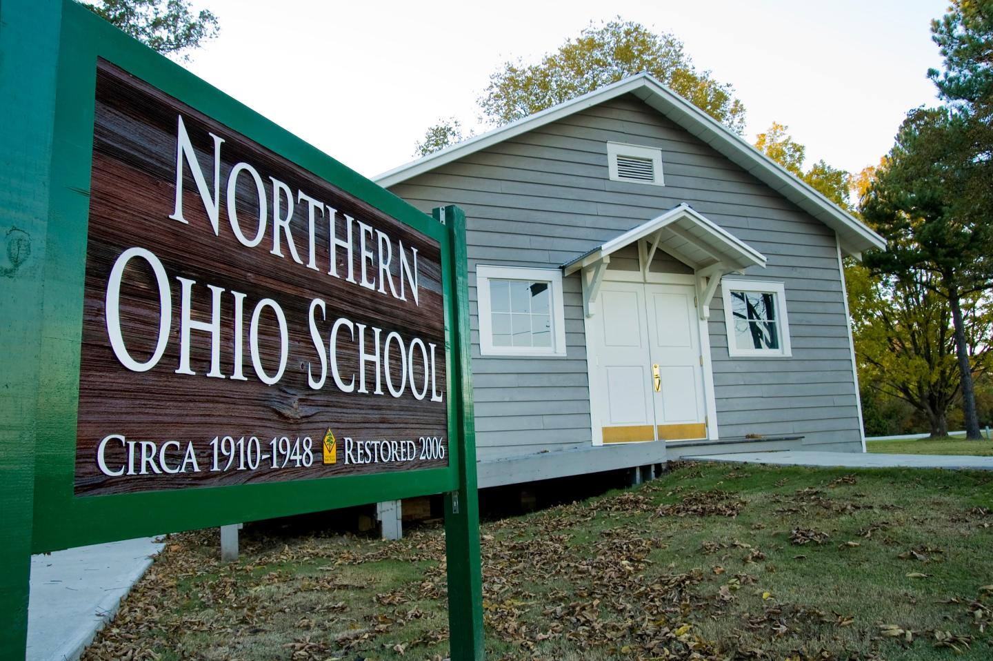 The Northern Ohio School, a historic one-room schoolhouse