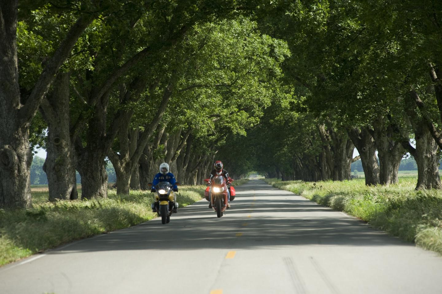 A motorcycle tour on the Grand Prairie Loop