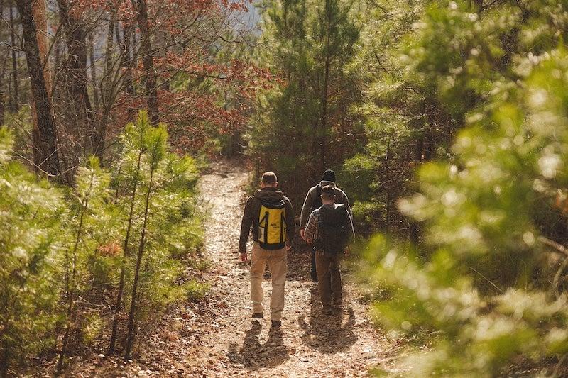 Rock climbing at Jamestown Crag