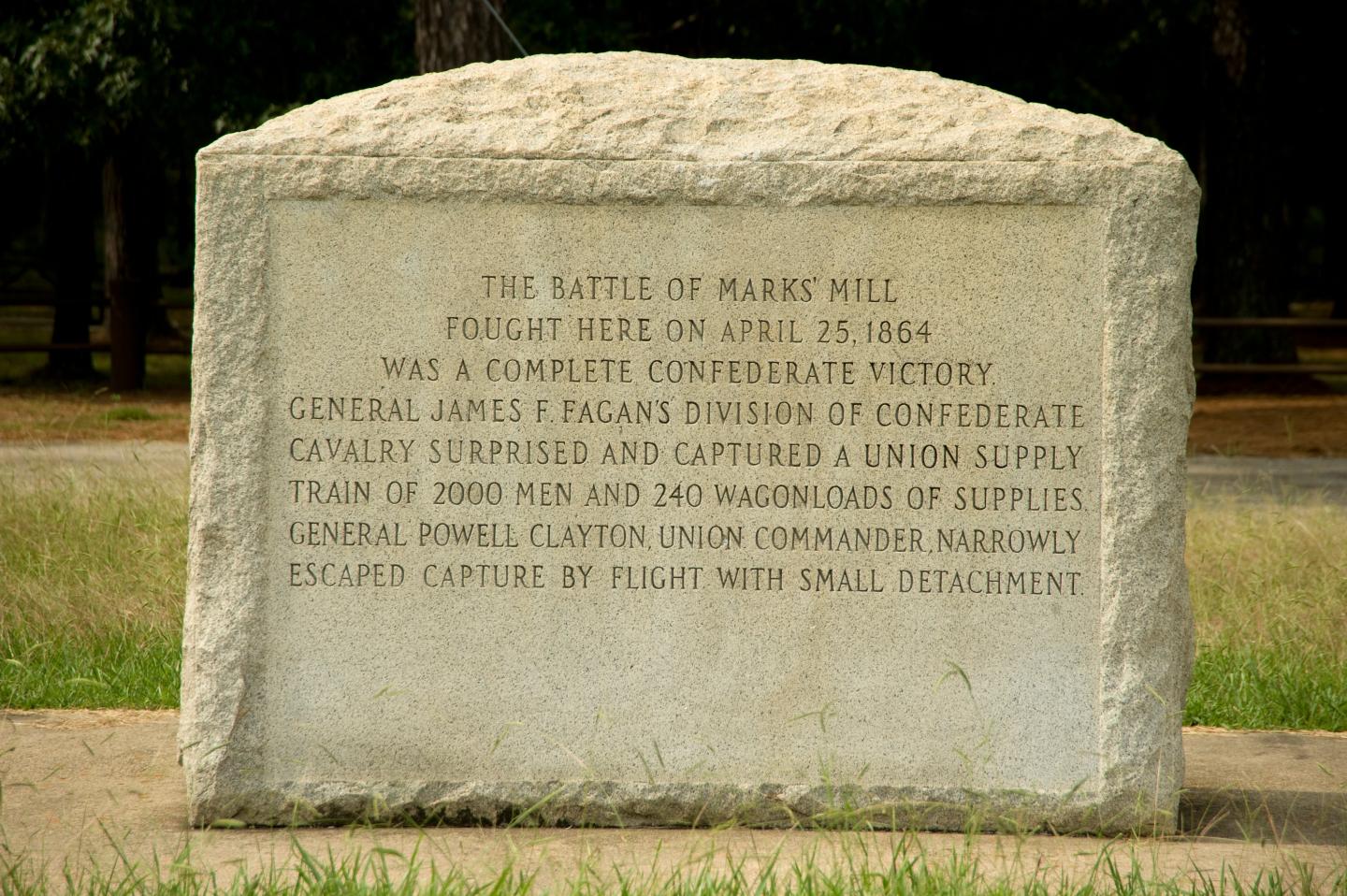 Battle of Marks' Mill Monument