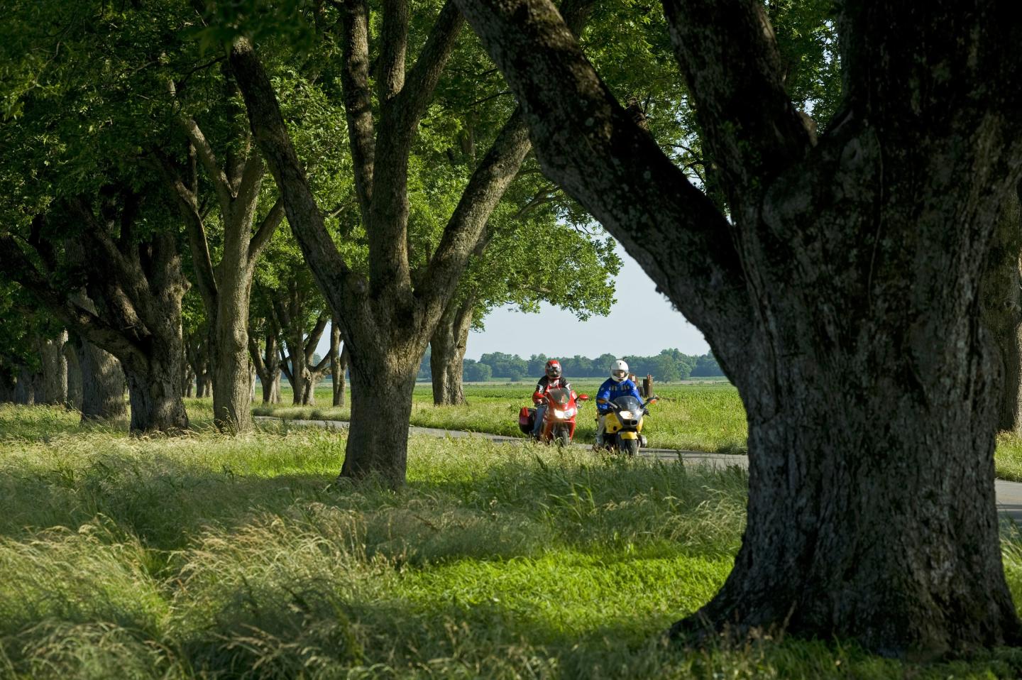 A motorcycle tour on the Grand Prairie Loop
