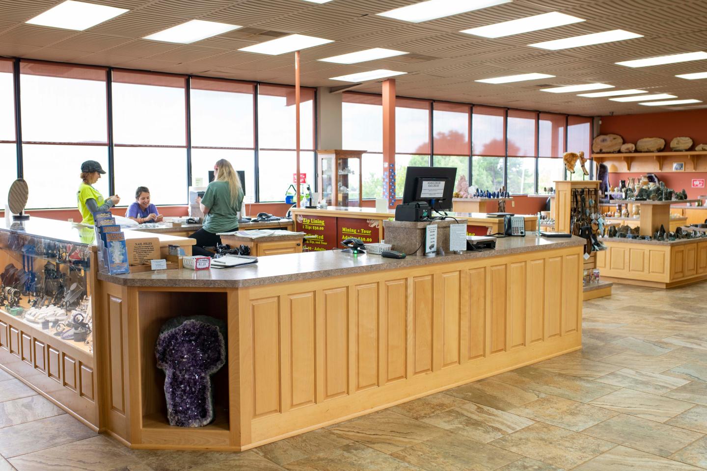 Inside of Ron Coleman Mine