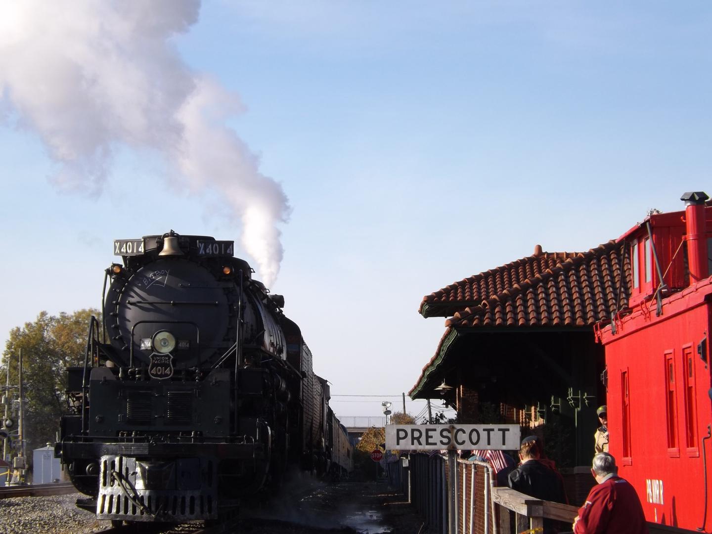 Union Pacific's historic train, Big Boy, visits Prescott regularly