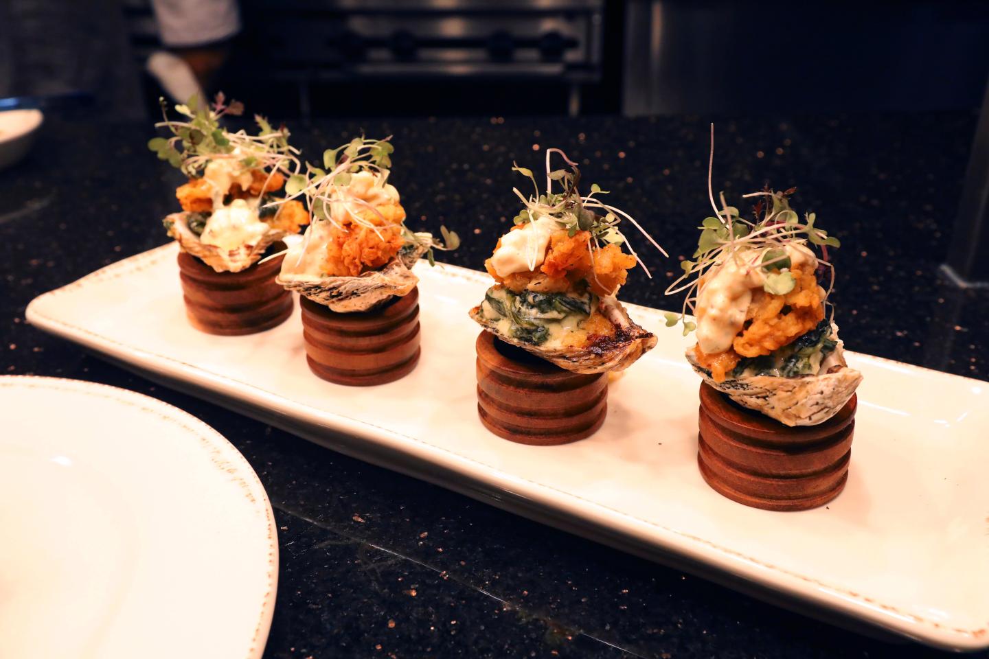 Dining at Saracen Casino Resort