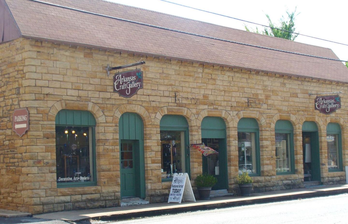 Arkansas Craft Gallery, 104 E. Main, Mountain View