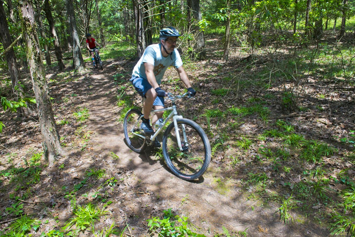 Mountain biking the Ouita Coal Company Trail