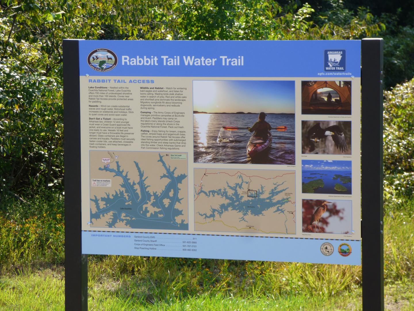 We offer Tours of Rabbit Tail Water Trail
