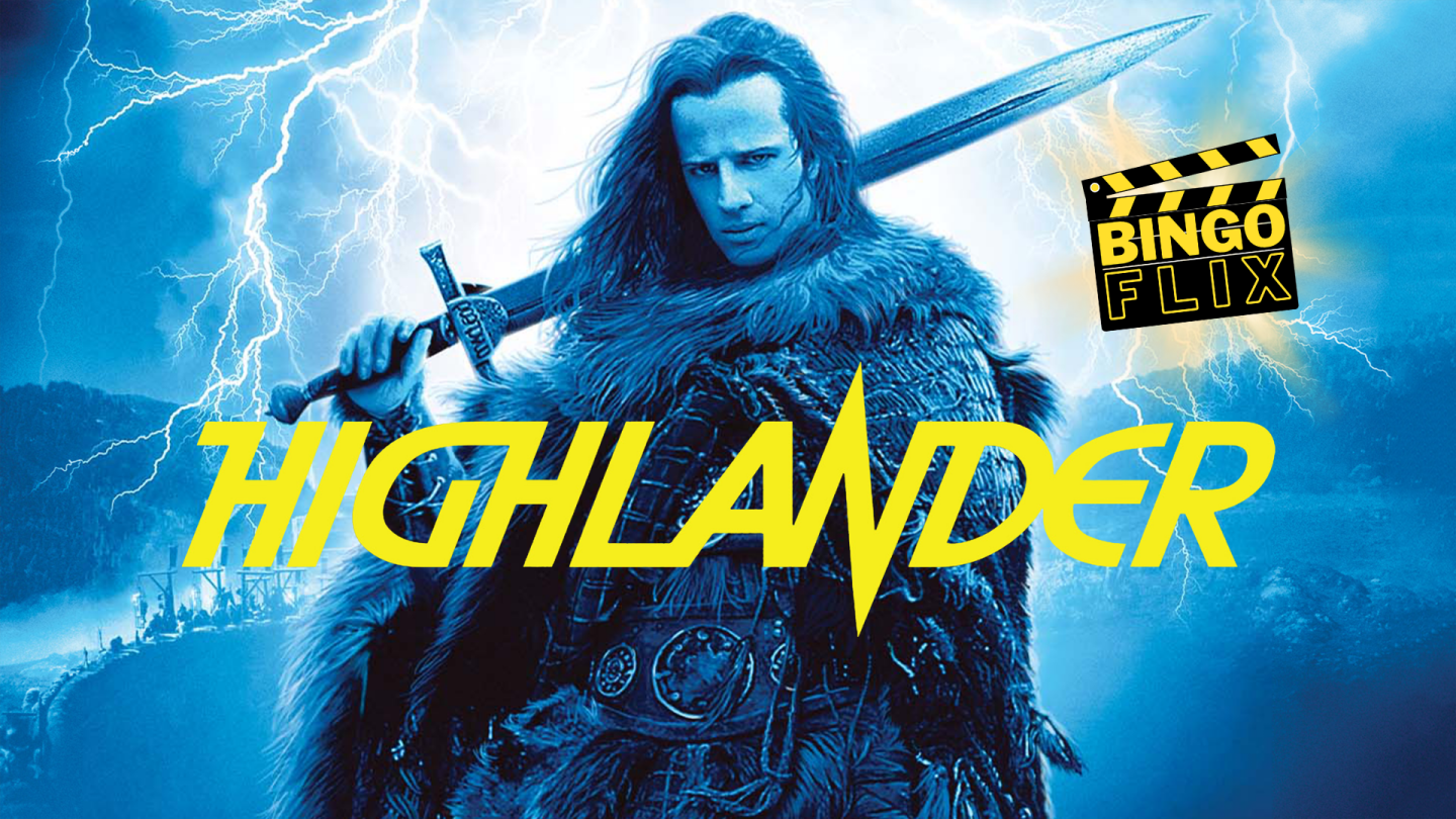  BingoFlix: Highlander 40th Anniversary (1986, R) — submitted image