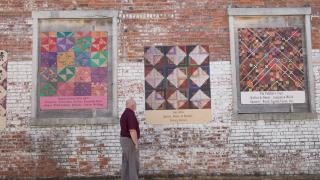 Quilt Wall in Pocahontas