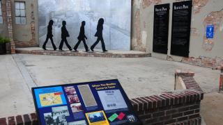 Walnut Ridge features a sculpture of the Beatles' famous crossing of Abbey Road