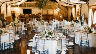 Event center at Sassafras Springs Vineyard & Winery