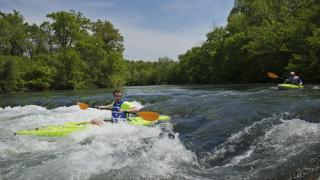 Spring River kayaking