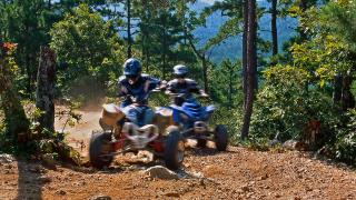 ATV in the Ouachitas