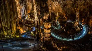 Blanchard Springs Caverns in Mountain View