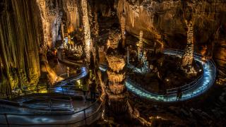 Blanchard Springs Caverns in Mountain View