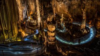 Blanchard Springs Caverns in Mountain View