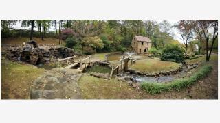 The beautiful Old Mill at T.R. Pugh Memorial Park in North Little Rock 