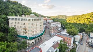 View of downtown Eureka Springs