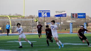 High school soccer tournament in Harrison, AR