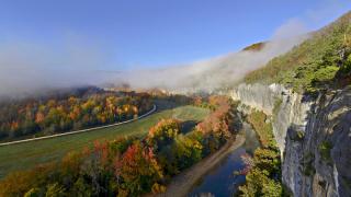 Roark Bluff on the Buffalo National River in Northern Arkansas