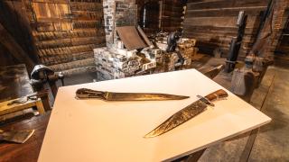 Bowie knife-state knife of Arkansas 