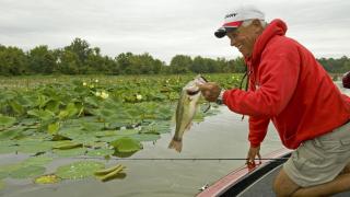 Fishing at Millwood Lake