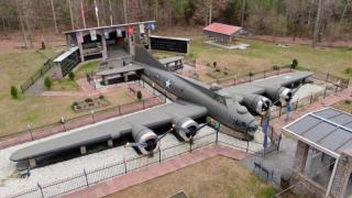 The B-17 Memorial Park near Sheridan