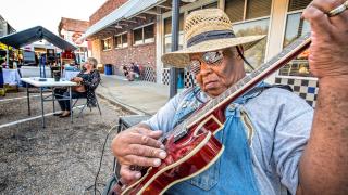 Performance at the King Biscuit Blues Festival 