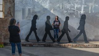 Beatles Park in Walnut Ridge