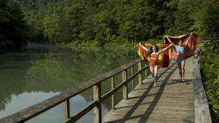 Mirror Lake at Blanchard Springs Recreational Area