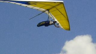 Hang Gliding over Mount Nebo State Park