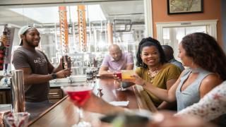 Cocktails at Delta Dirt Distillery