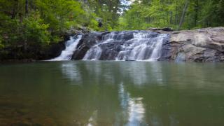 Forked Mountain Falls in the Ouachita National Forest