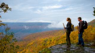 Hiking near Jasper, Arkansas