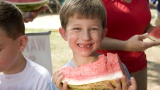 Don’t miss the Annual Hope Watermelon Festival each August.