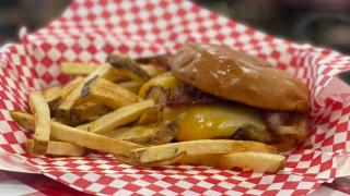 From burgers to homemade pie and everything in between...Tacker's Shake Shack has something for everyone!