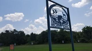 Archery range at Camp Robinson Special Use Area 