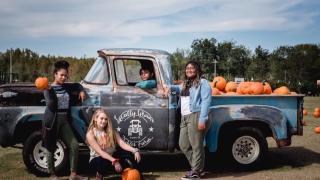 Peebles Farm near Augusta has the perfect pumpkin just for you!