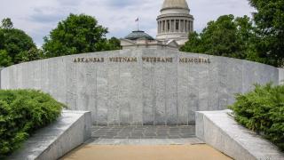 Arkansas Vietnam Veterans Memorial in Little Rock