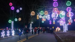 Christmas at the Park in Jonesboro.