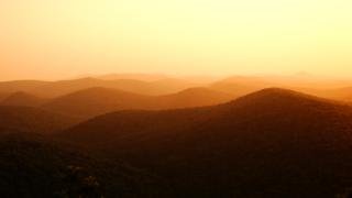 Sunset from Talimena National Scenic Byway