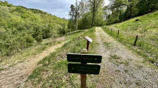 Spring Garden Trail in Eureka Springs